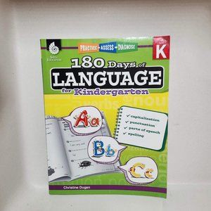 180 Days of Language for Kindergarten  Build Grammar Skills and Boost Reading